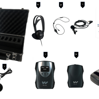 Williams Sound FM ADA KIT 37 RCH FM ADA Compliance Kit – Rechargeable Battery