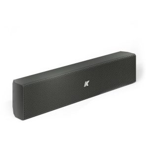 K-Array Rumble KU44-2 Ultra-slim, 2Ω stainless steel passive subwoofer with 4x4" cones (Black)