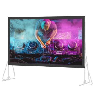 Da-Lite Heavy Duty Fast-Fold Deluxe Screen System 184" 16:9 - 99794