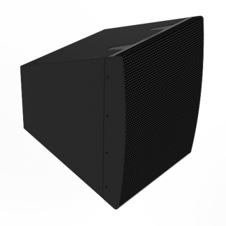 Biamp Community LVH-909WRC/AS Large Format, High Output, Horn Loaded 4 x 12-inch 3-Way, Variable Vertical Dispersion x 90 Horizontal, Active Standard, Weather-Resistant Custom Color