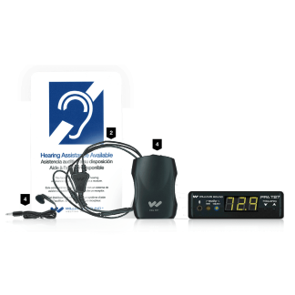 Williams Sound PPA VP 37 Personal FM Value Pack System (with earbud)