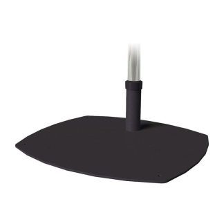Premier Mounts PSP-S-BASE Low-Profile Floor Stand Base for use with Single Pole Stands