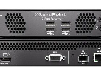 RGB Spectrum XP 102 RX XtendPoint 2 Port KVM Receiver - DisplayPort, USB, Audio, RS-232