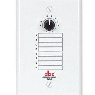 DBX ZC-9 Wall-Mounted Zone Controller - DBXZC9V