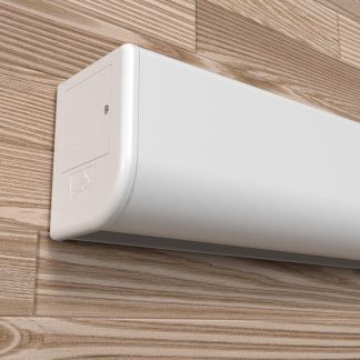 Draper Access E, 198", 16:10, Matt White XT1000E, 110 V, with LVC-IV Low Voltage Controller - 139044U