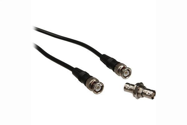 Audio-Technica ATW-BH1 Antenna bulkhead connector kit includes BNC-BNC bulkhead-type connectors with mounting hardware and cables
