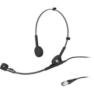 Audio-Technica PRO-8HECH PRO 8HEx hypercardioid dynamic headworn microphone with 55" cable terminated with cH-style screw-down 4-pin connector for use with cH-style body-pack transmitter