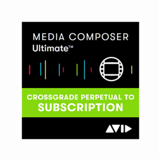 Avid Media Composer Perpetual Floating License CROSSGRADE to Ultimate Floating 3-Year Subscription (20 Seat)