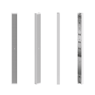 K-Array Vyper KV52W II Ultra-flat, 50cm-long, aluminum line array element with 8x1" cones (White)