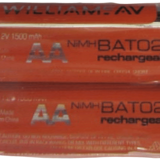Williams Sound BAT 026-2 Two AA NiMH rechargeable batteries