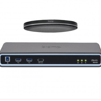 Biamp Devio SCR-20CX Ceiling Microphone Solution (Black mic) - 911.0512.900