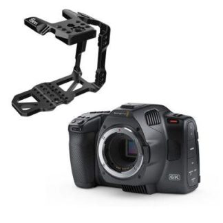 Blackmagic Design Pocket Cinema Camera 6K G2 & 8Sinn Half Cage for BMPCC 6K Pro / 6K G2 Bundle
