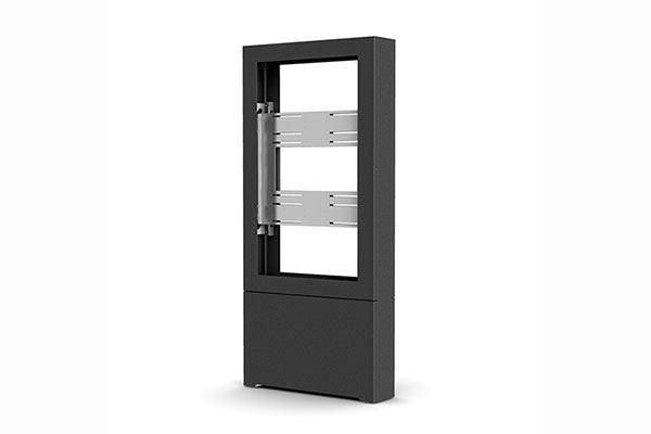 Chief 48" B2B Portrait Floor Kiosk Black - LF48UBP-B2B