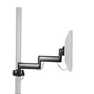Chief Dual Arm Pole Mt Blk - Z-KPD110B