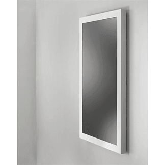 Chief Impact On-Wall Kiosk with Protective Glass - Portrait 47" White - LW47UWPG