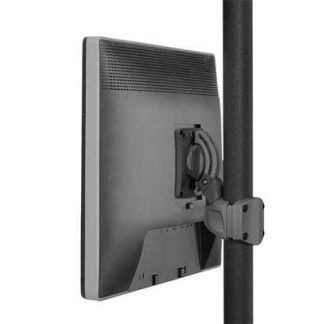 Chief K0 Pitch/Pivot Pole Mnt Single Disp Blk - K0P100B