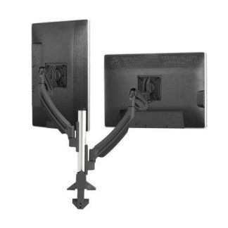 Chief K1 Clmn Mnt Dual Disp Dual 2L Arms Blk - K1C220B