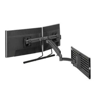 Chief K1 Slat Mnt Dual Disp 2L Arm H-Arrayblk - K1S22HB