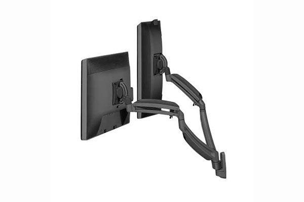 Chief K1 Wall Mnt Dual Disp Dual 2L Arms Blk - K1W220B