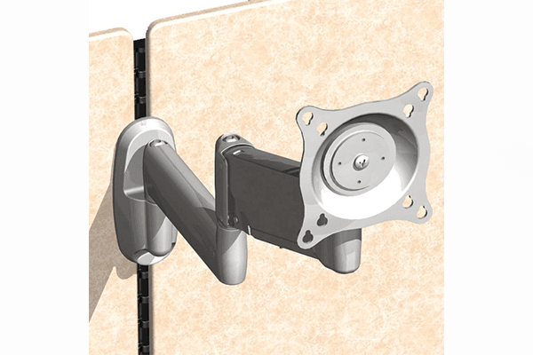 Chief Office Furniture Bracket for Mounting Kontour/K-Series Monitor Arm on Russ Bassett Slatwall System- OFB209