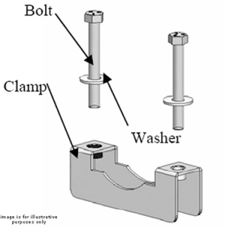 Chief Pole Clamp Kit 2-3" - TPK2
