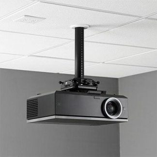 Chief SYSTEM SUSP CEILING PROJ 0-12" BLACK - SYSAUB
