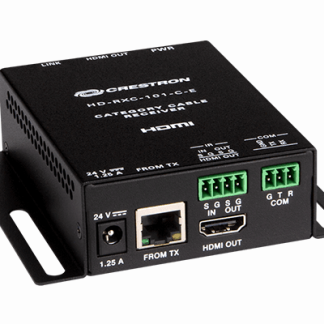 Crestron HD-RXC-101-C-E DM Lite – HDMI® over CATx Receiver w-IR, RS-232, Surface Mount (Discontinued)