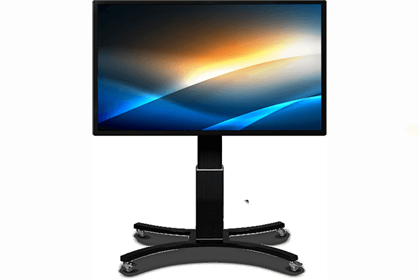 Clear Touch CTI-STAND-ADJM-V4 - Adjustable Mobile Stand, 27" Electric (Black)