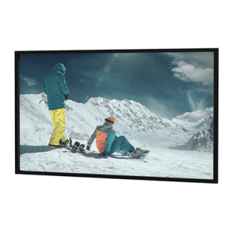 Da-Lite 39106V Da-Snap 100" 16:9 Fixed Frame Screen with Pro Trim (HD Progressive 1.1)
