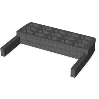 Williams Sound FMP 057 15-slot Foam insert for CCS 056 S (15 Slots)