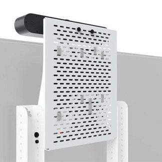 Heckler Device Panel for Heckler AV Cart (White) - H702WT