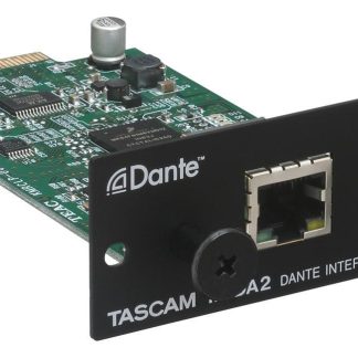 Tascam IF-DA2 2 IN / 2 OUT Dante interface card for the SS-R250N/SS-CDR250N