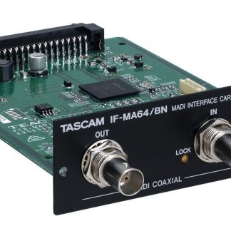 Tascam IF-MA64/BN 64-Channel MADI Coaxial Interface Card for DA-6400 64-Channel Recorder