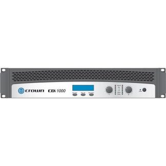 Crown CDI1000 Contractor install amplifier