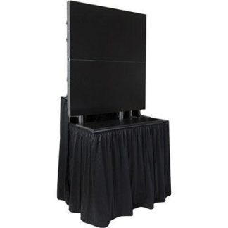 Jelco EL-8 Drape Kit for ELU-50RX2 - includes separate front and back skirting and fasteners.