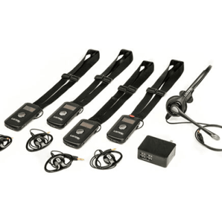 Listen Tech- LKS-1-A1 ListenTALK base-4 system 4 listentalk,1 headset 2 1 4-port USB charger