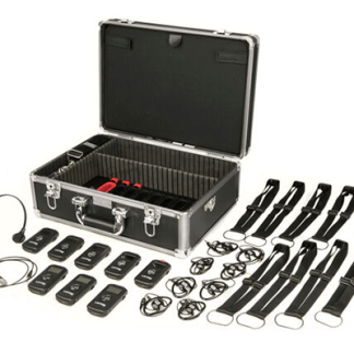 Listen Tech- LKS-2-A1 ListenTALK base-8 system 8 listentalk,1 headset 2,1 docking station case