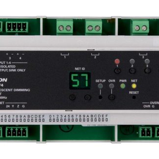 Crestron DIN Rail 0-10V Dimmer Module, 4 feeds, 4 channels - DIN-4DIMFLV4