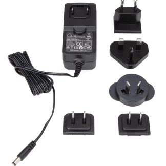 Crestron PW-2407WU  Wall Mount Power Pack, 24 VDC, 0.75 A, 2.1 mm, Universal