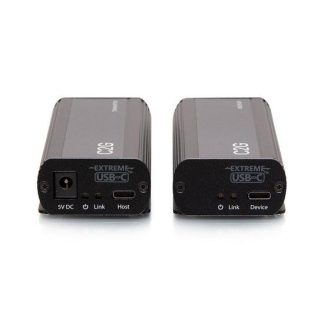 C2G C2G54278 1-Port USB-C Extender Transmitter to Receiver Kit - USB 3.2 Gen 1 (5Gbps)
