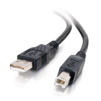 C2G 5m USB 2.0 A/B Cable - Black (16.4ft) - CG28104