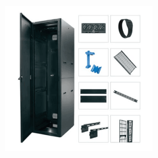 Middle Atlantic BGR-3827-AV 71x23x29" Pre-Configured BGR Rack for AV Systems