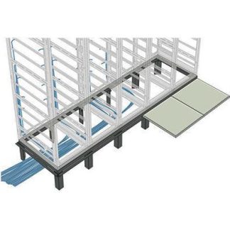 Middle Atlantic BANGLE-5 5BAY BGR FLOOR ANGLES[PR]