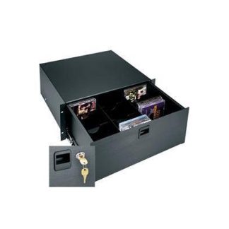 Middle Atlantic D4LK 4SP ANOD DRAWER W/LOCK