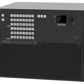 Lightware MX2M-FR24R-F Modular 24x24 4K Hybrid Matrix Switcher - 91110023