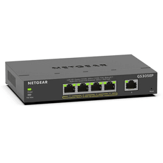 Netgear GS305EP 5-Port Gigabit PoE+ Compliant Managed Switch