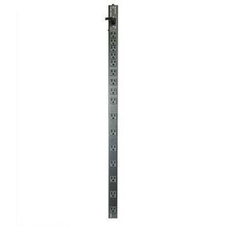 Panamax 16 outlet power strip designed to be mounted to a vertical section of an equipment rack - VT-EXT16