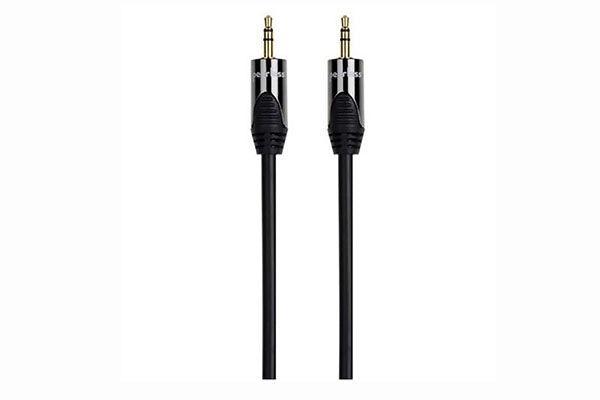 Peerless-AV DEW-JJ05 16 (5m) 3.5mm Portable Stereo Audio Cable (Black)