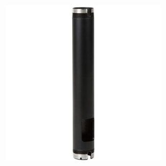 Peerless-AV EXT104 4' Fixed Extension Column Black for Display or Projector Ceiling Mounts (Black)