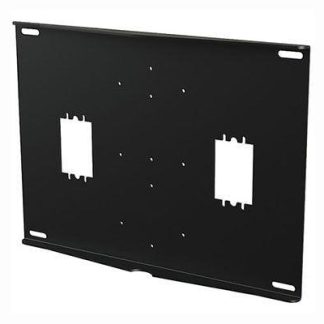 Peerless-AV Double metal stud wall plate w/ electrical knockouts 16"20"24" centers - WSP445